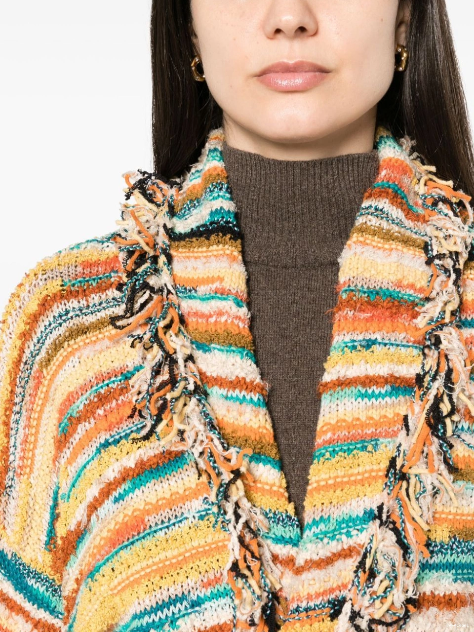 Affordable Women Madurai striped Alanui cardigan 0402